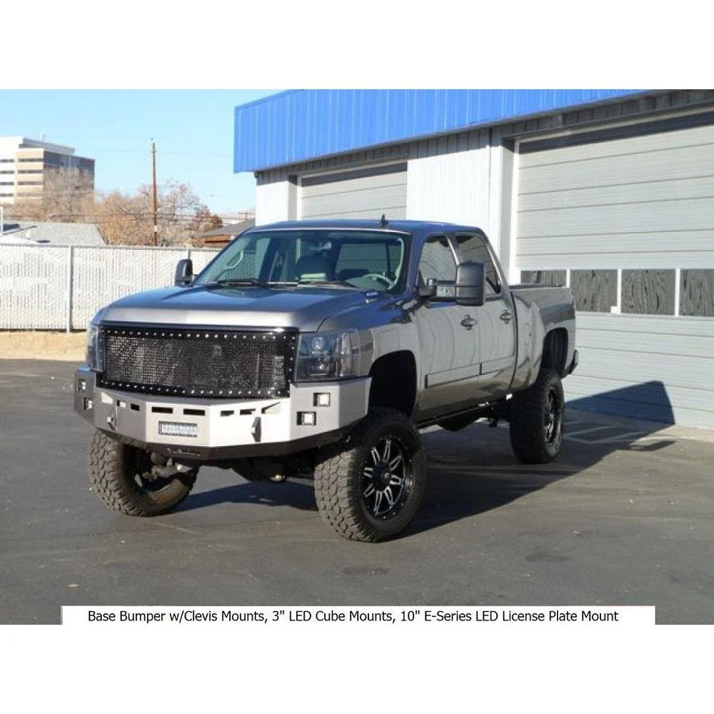 Fusion HD Front Bumper, 2007.5-2010 Silverado LMM - Image 3
