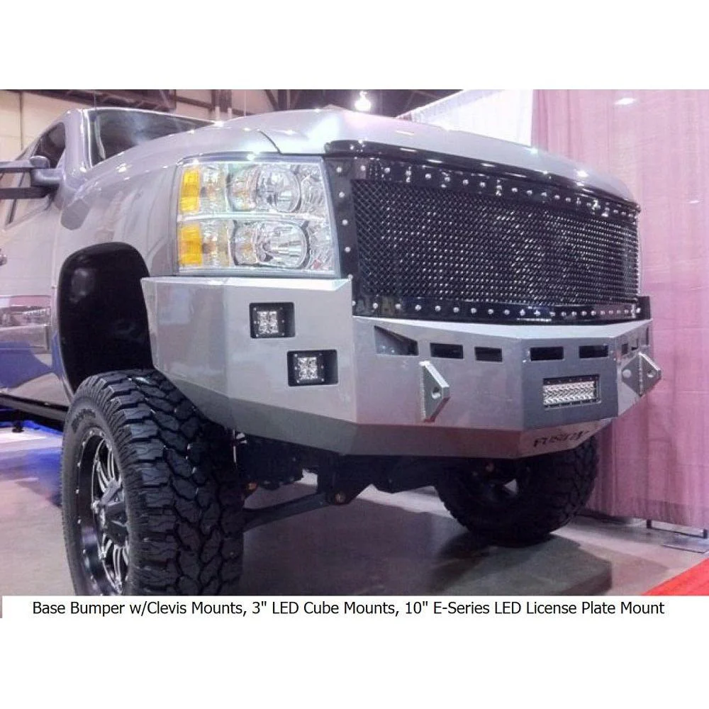 Fusion HD Front Bumper, 2007.5-2010 Silverado LMM - Image 5