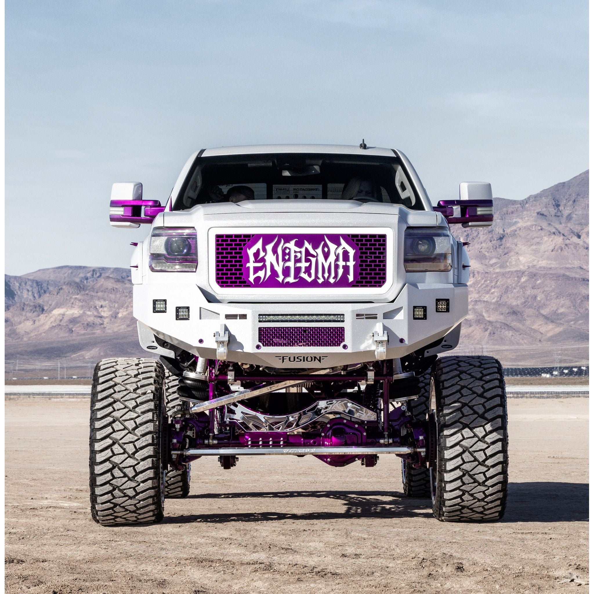 Fusion HD Front Bumper, 2015-2019 Sierra LML/L5P - Image 4
