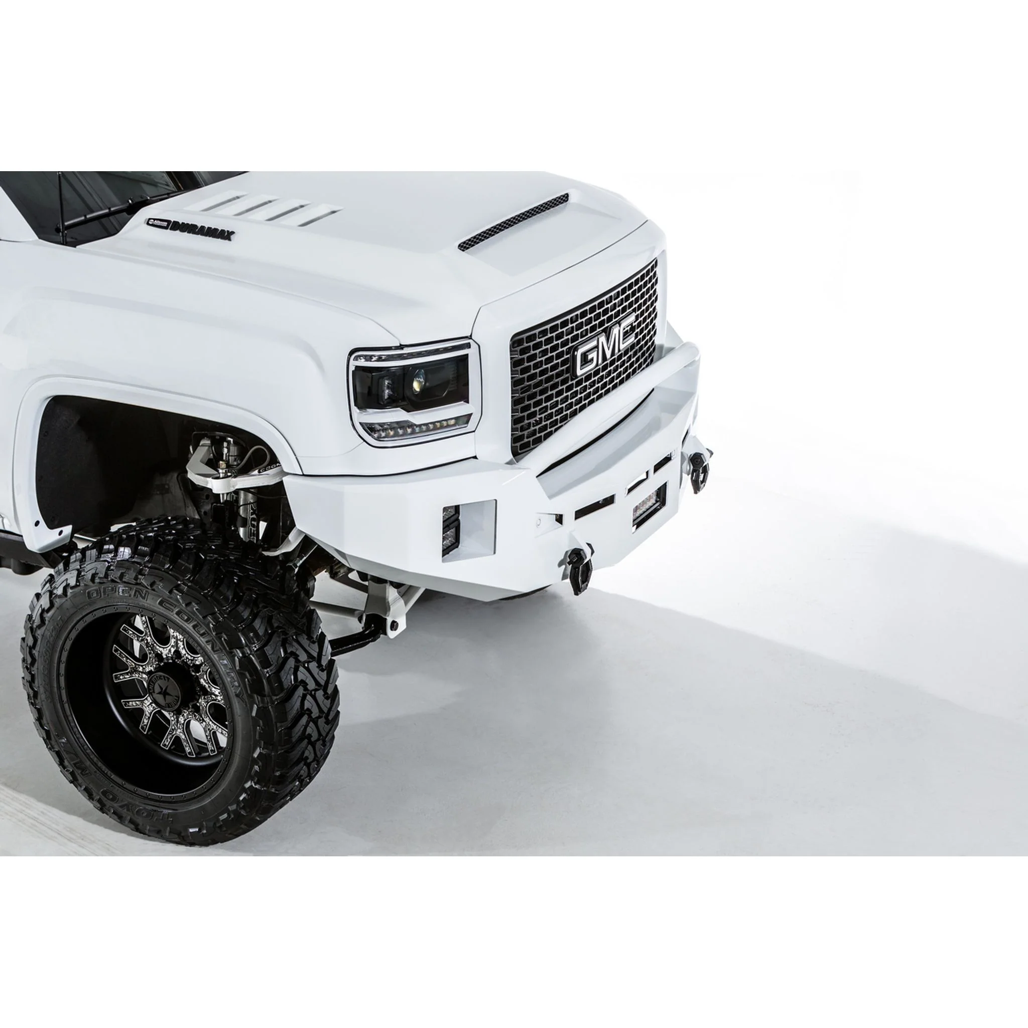 Fusion HD Front Bumper, 2015-2019 Sierra LML/L5P - Image 8