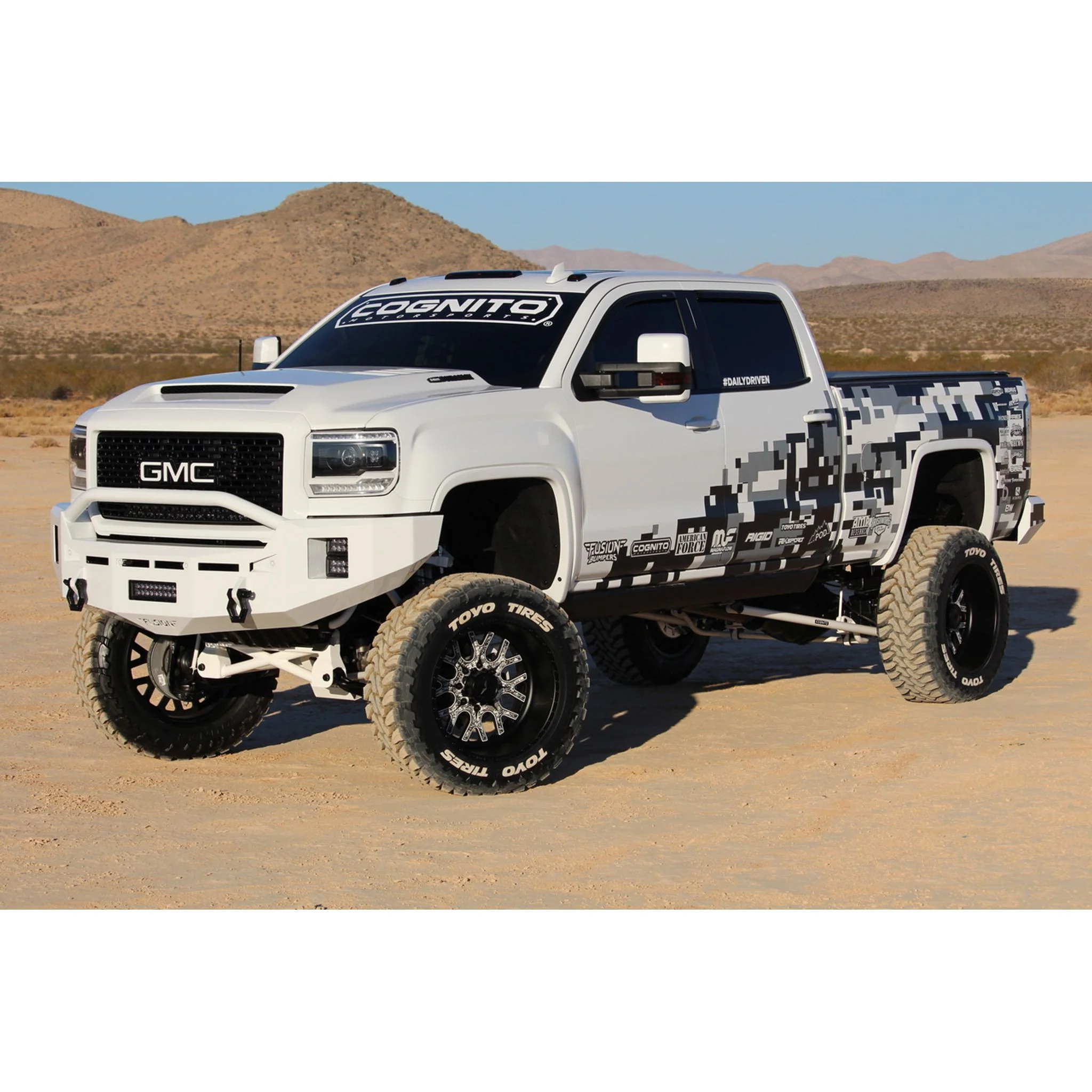 Fusion HD Front Bumper, 2015-2019 Sierra LML/L5P - Image 9