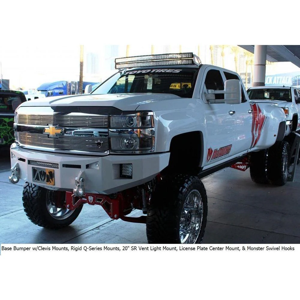 Fusion HD Front Bumper, 2015-2019 Silverado LML/L5P - Image 3