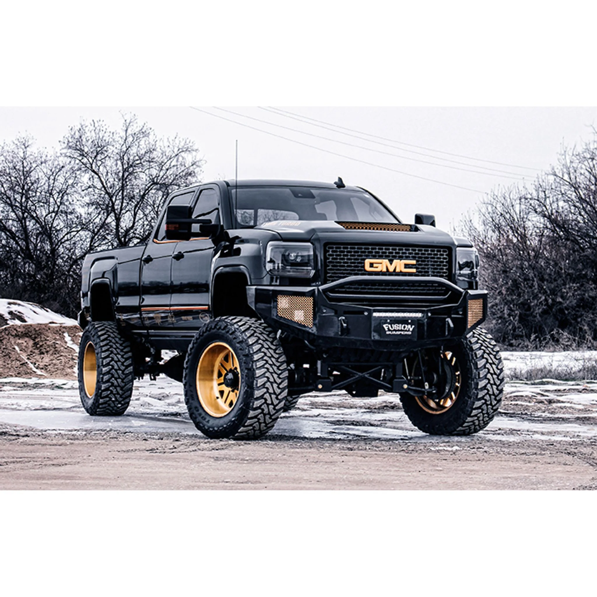 Fusion Gladiator Series Front Bumper, 2015-2019 Sierra LML/L5P - Image 5