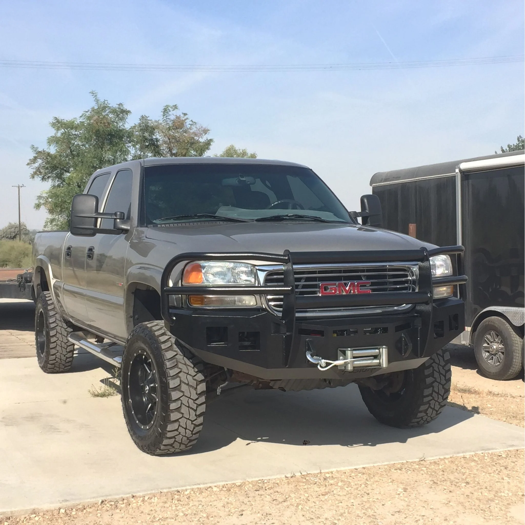 Fusion HD Front Bumper, 2001-2002 Sierra LB7