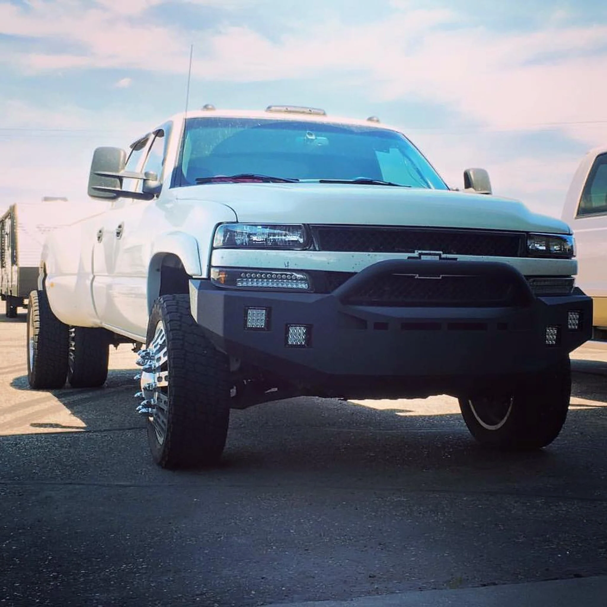 Fusion HD Front Bumper, 2001-2002 Silverado LB7 - Image 3