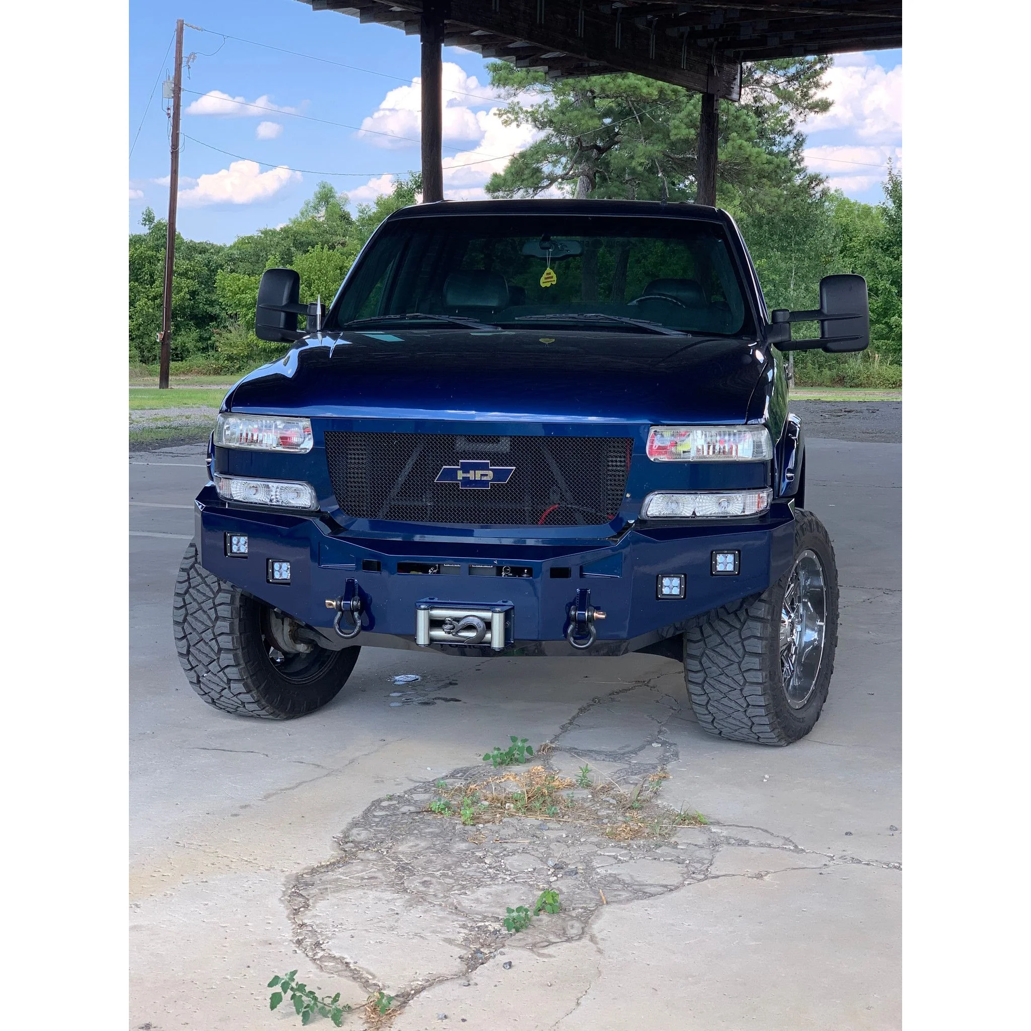 Fusion HD Front Bumper, 2001-2002 Silverado LB7 - Image 4