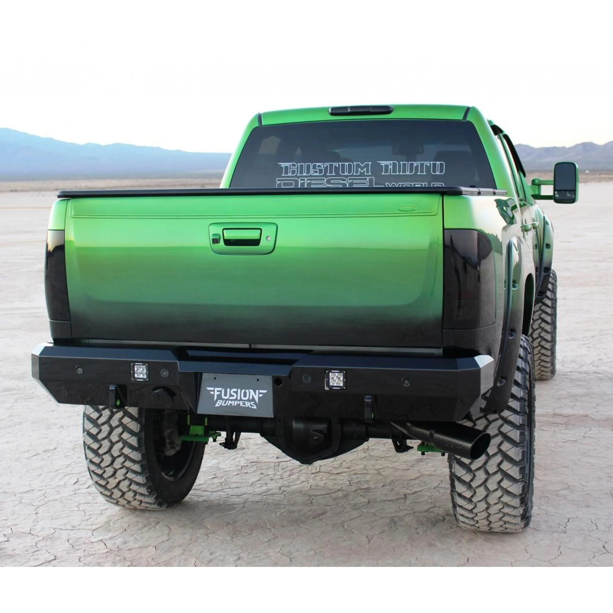Fusion HD Rear Bumper, 2011-2014 LML - Image 3