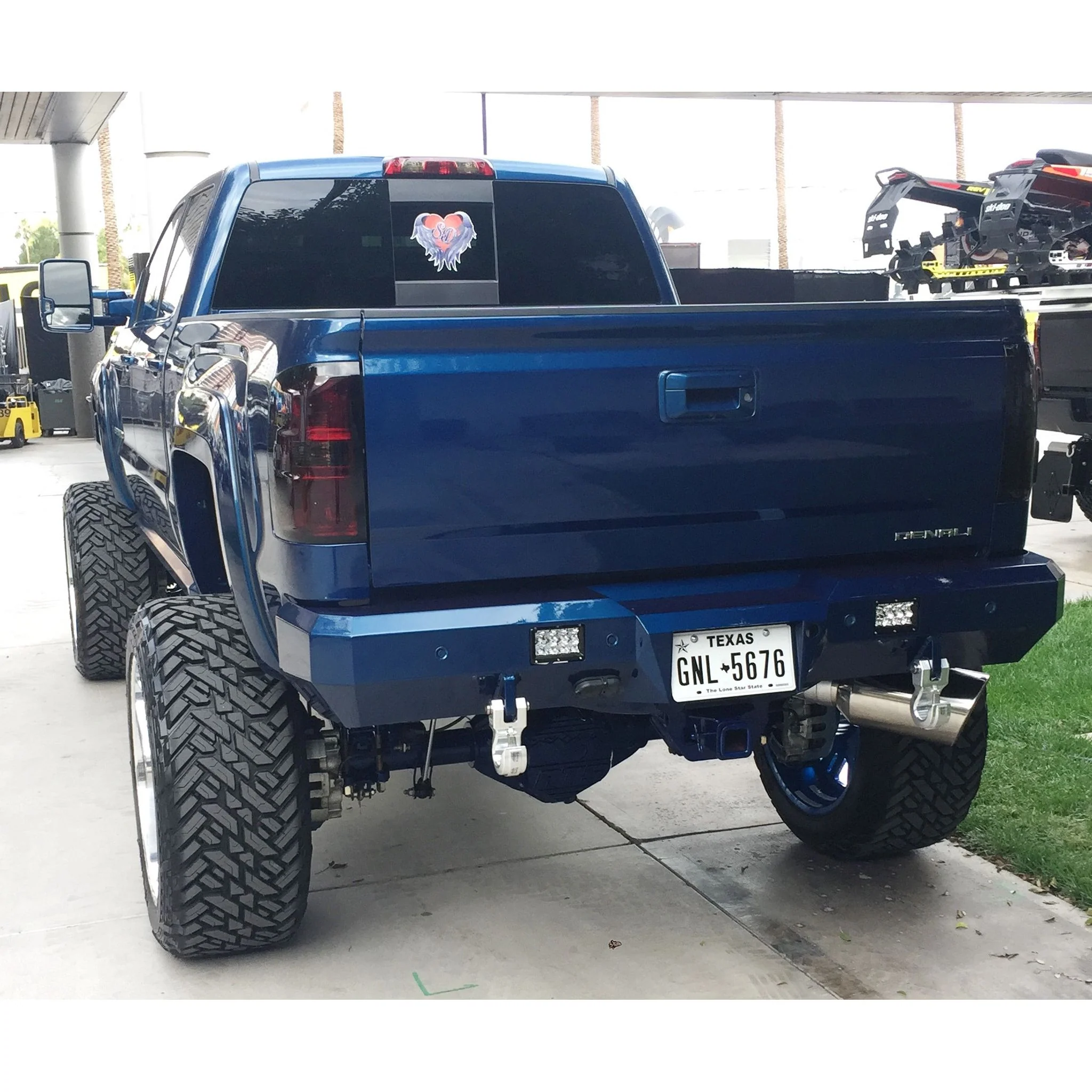 Fusion HD Rear Bumper, 2015-2019 LML/L5P - Image 5