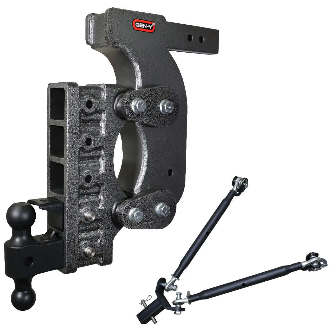 Gen-Y Boss Torsion Flex 21K Drop Hitch 2.5" Receiver (18" Drop)