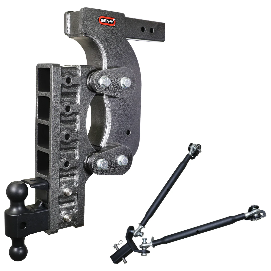 Gen-Y Boss Torsion Flex 21K Drop Hitch 2.5" Receiver (21" Drop)