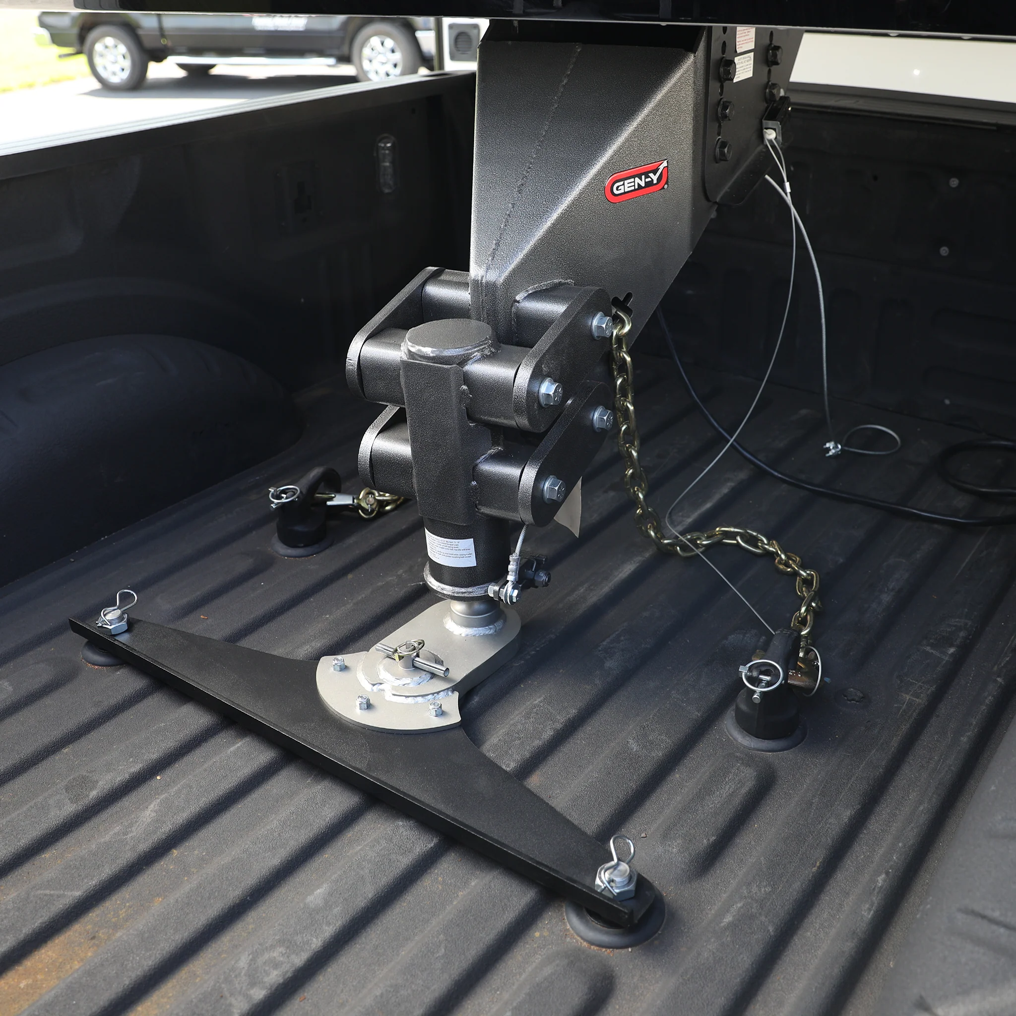 Gen-Y Goosepuck 5" Offset Ball Puck System, 2020-2025 L5P Short/Standard Bed - Image 3