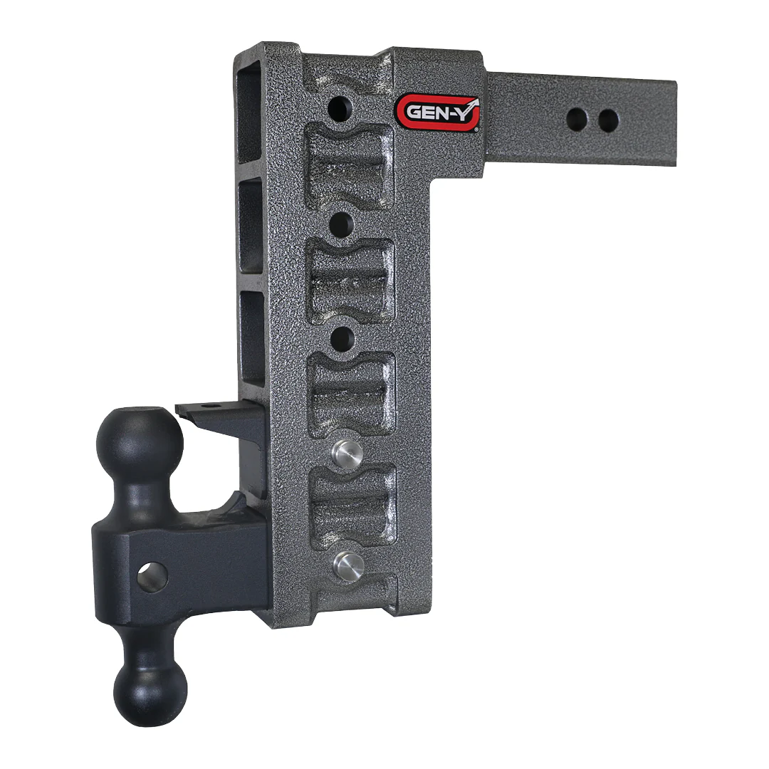 Gen-Y Mega-Duty 21K Drop Hitch 2.5" Receiver (12" Drop)