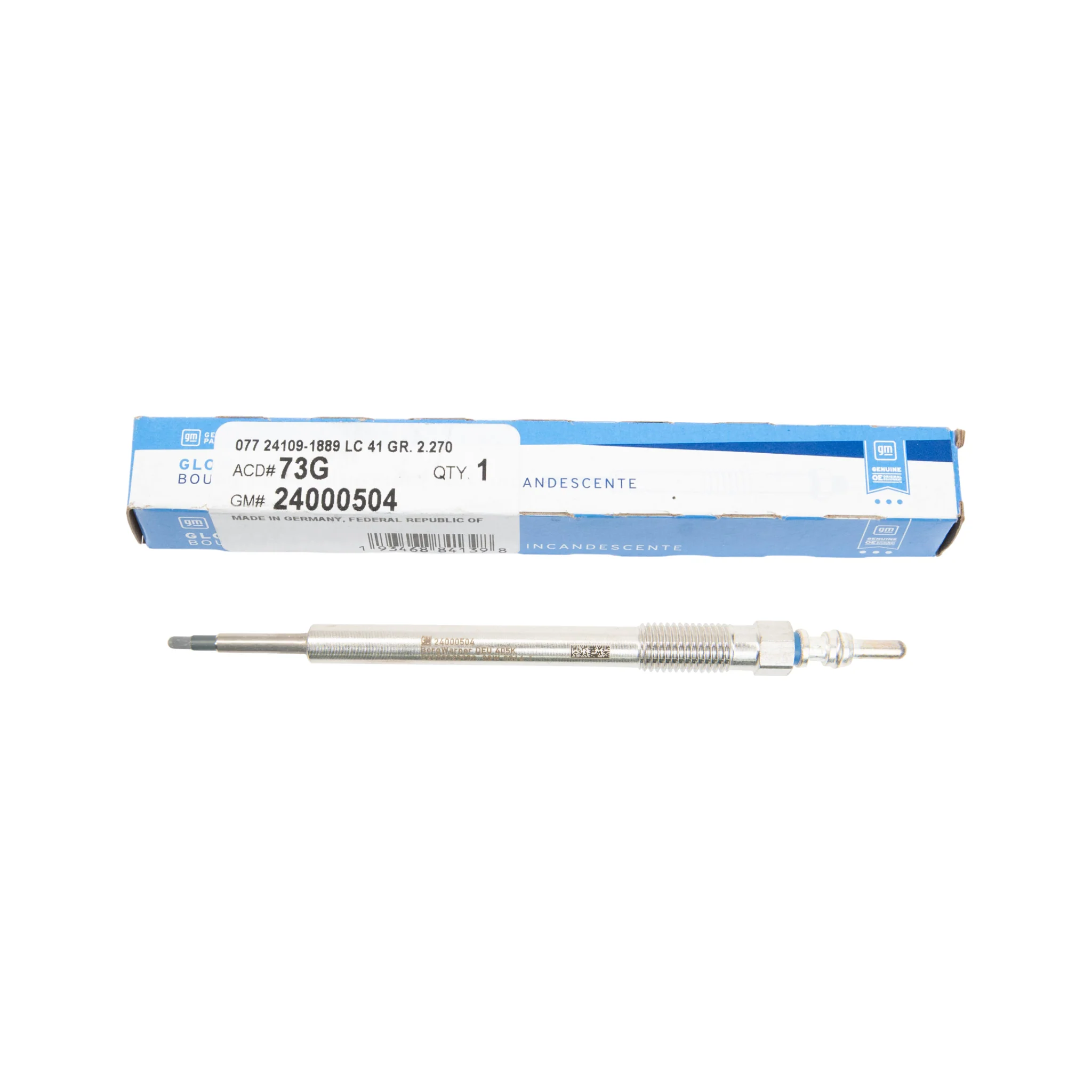 GM Glow Plug, 2020-2022 LM2 (Pre-Refreshed)
