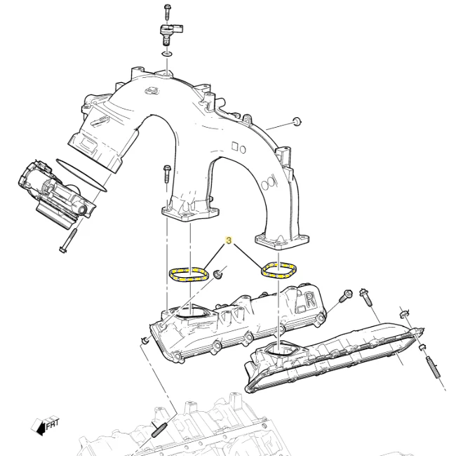GM Y-Bridge Gasket Seals, 2017-2026 L5P - Image 2