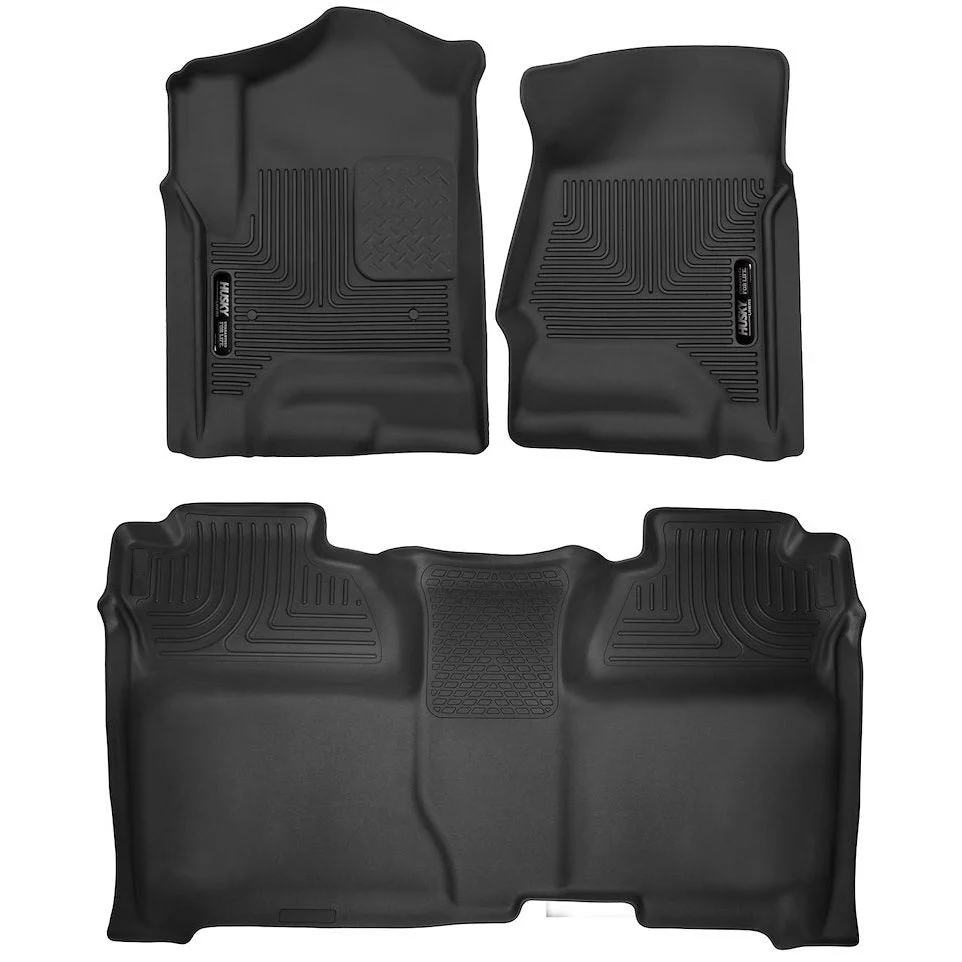 Husky X-Act Floor Liners, Crew Cab 2015-2019 LML/L5P - Image 2