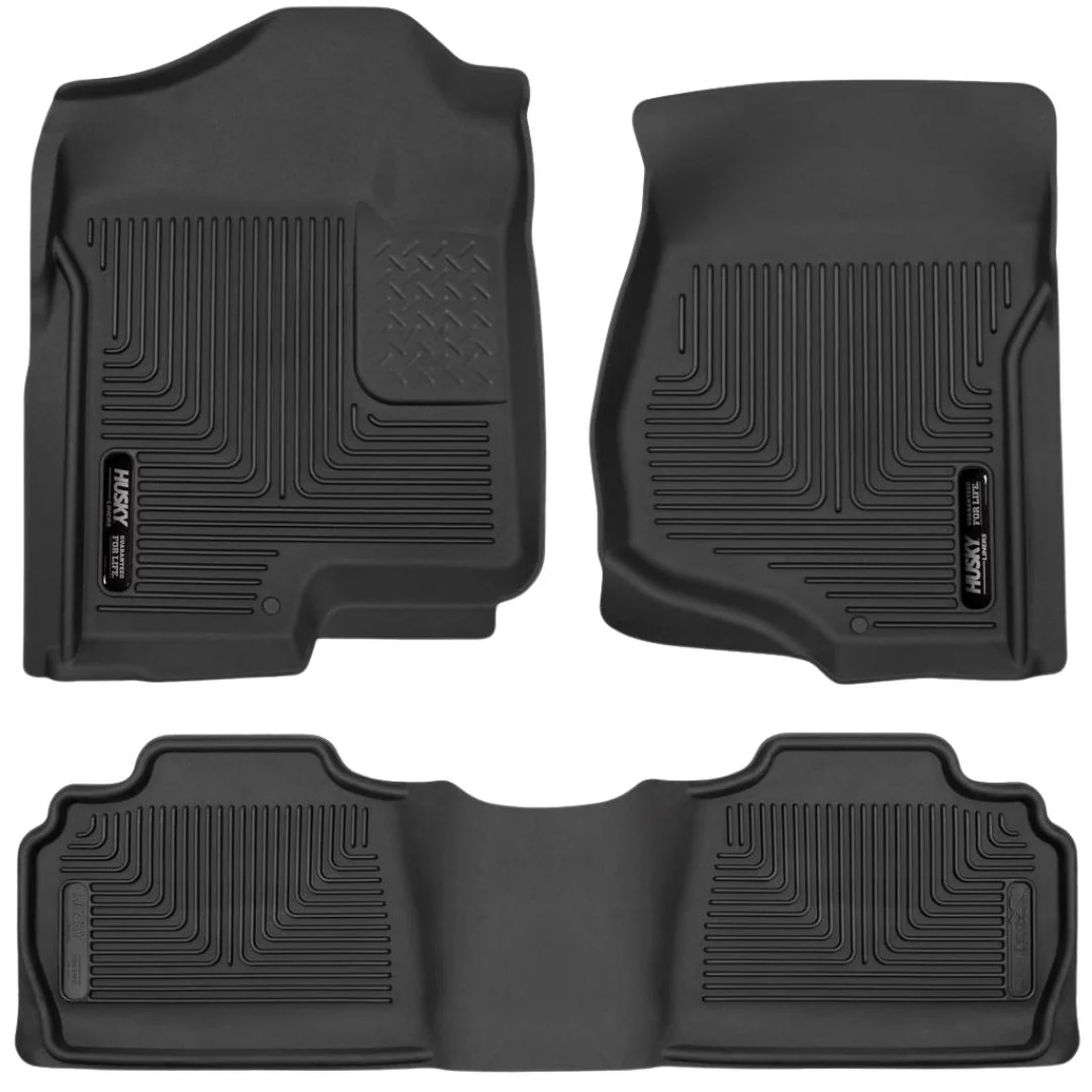 Husky X-Act Floor Liners, Crew Cab 2007.5-2014 LMM/LML - Image 3