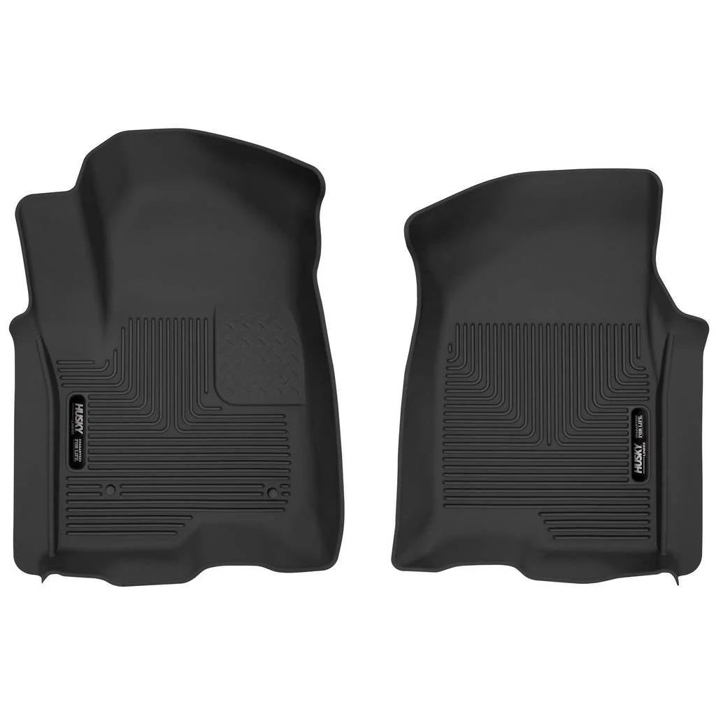 Husky X-Act Floor Liners, Crew Cab 2020-2024 L5P