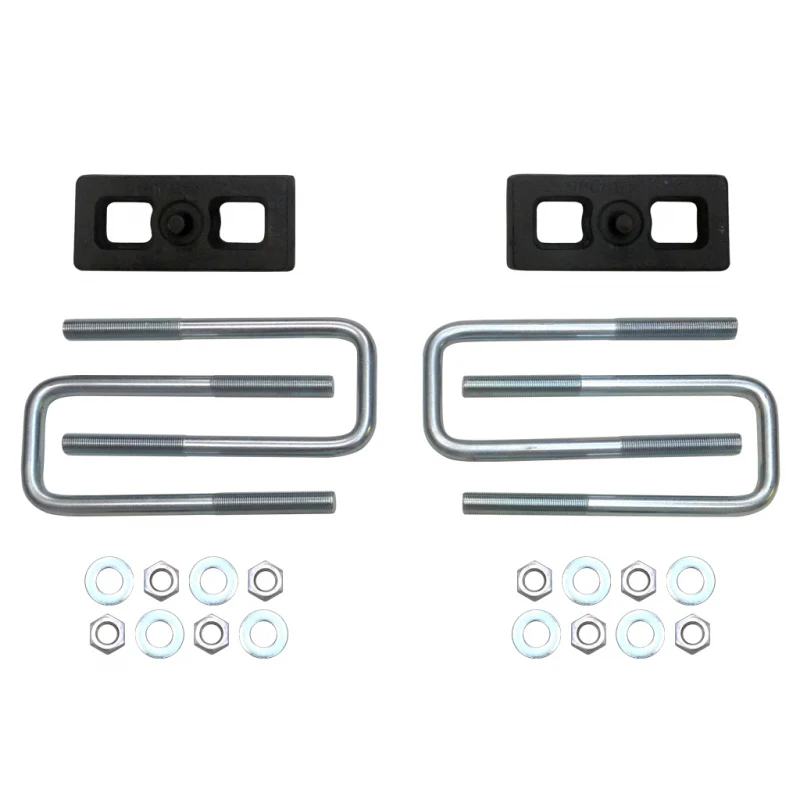 Icon 1" Rear Lift Block & U-Bolt Kit, 2015-2022 LWN