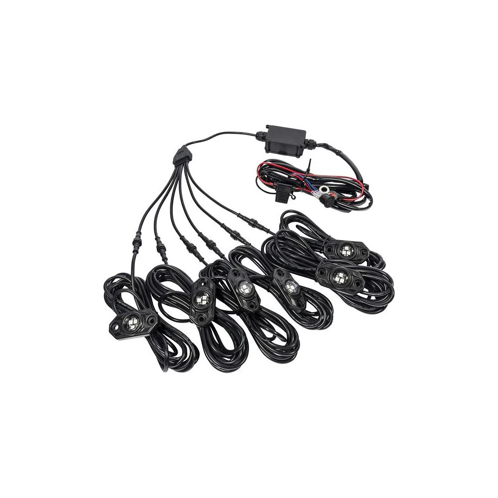 KC C-Series RGB LED Rock Light Kit - 6 PC - Image 2
