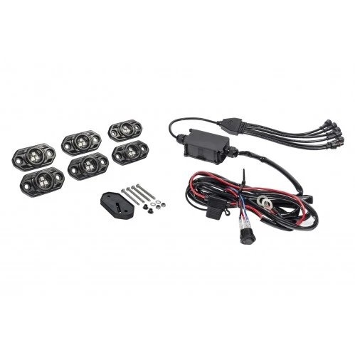 KC C-Series RGB LED Rock Light Kit - 6 PC - Image 3