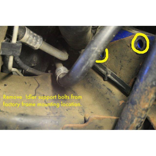 Kryptonite Idler Support Frame Gusset, 2001-2010 LB7/LLY/LBZ/LMM - Image 7