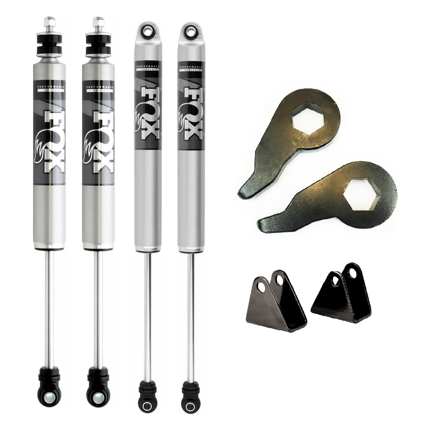 Kryptonite Leveling Keys w/Fox 2.0 IFP Shocks, 2001-2010 LB7/LLY/LBZ/LMM - Image 2