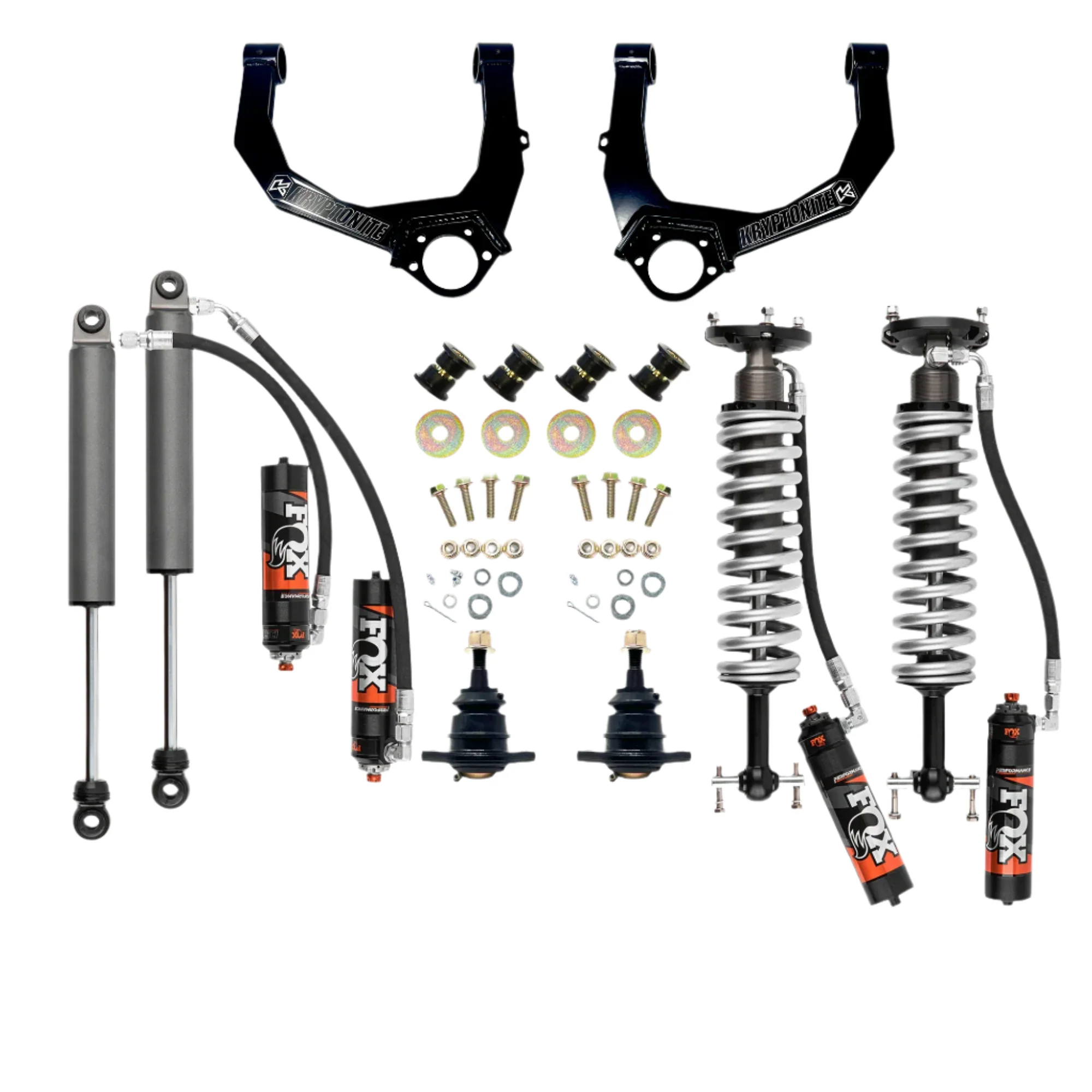 Kryptonite Stage 3 Leveling Kit w/ Fox performance Elite Shocks, 2023-2025 TrailBoss/AT4