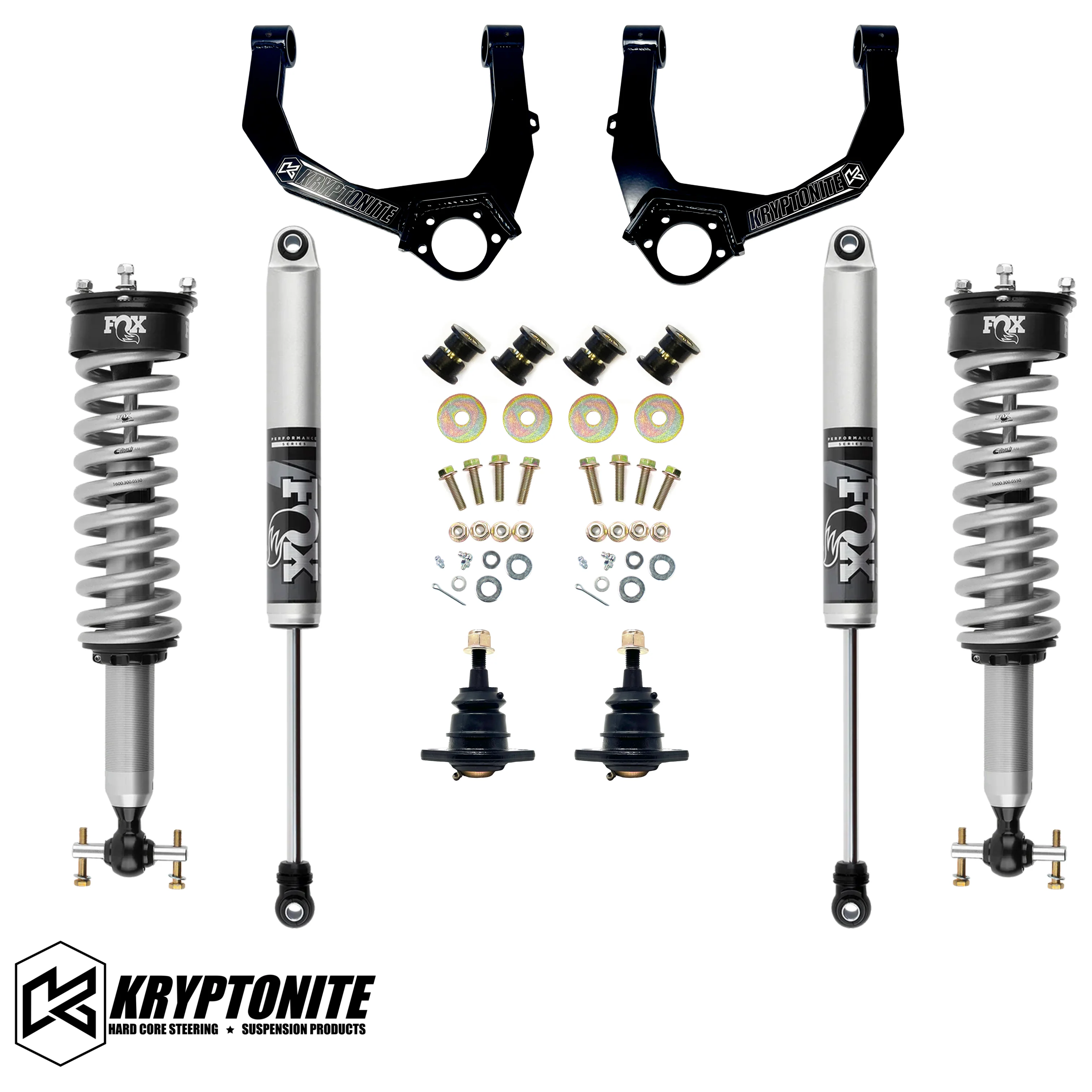 Kryptonite stage 3 leveling kit w/ Fox 2.0 Shocks, 2023-2025 TrailBoss/AT4