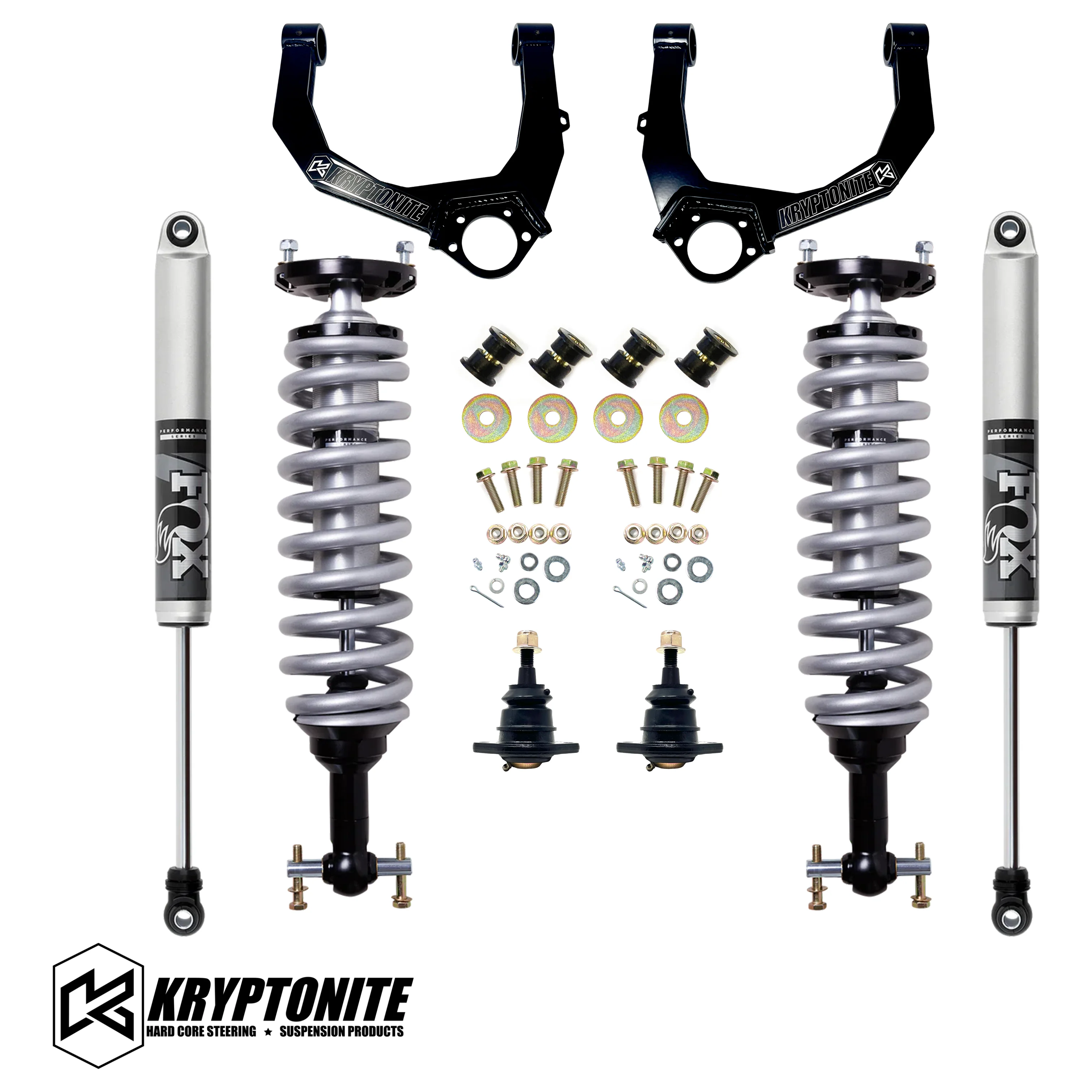 Kryptonite Stage 3 Leveling kit w/ Fox 2.5 Shocks, 2023-2025 TrailBoss/AT4