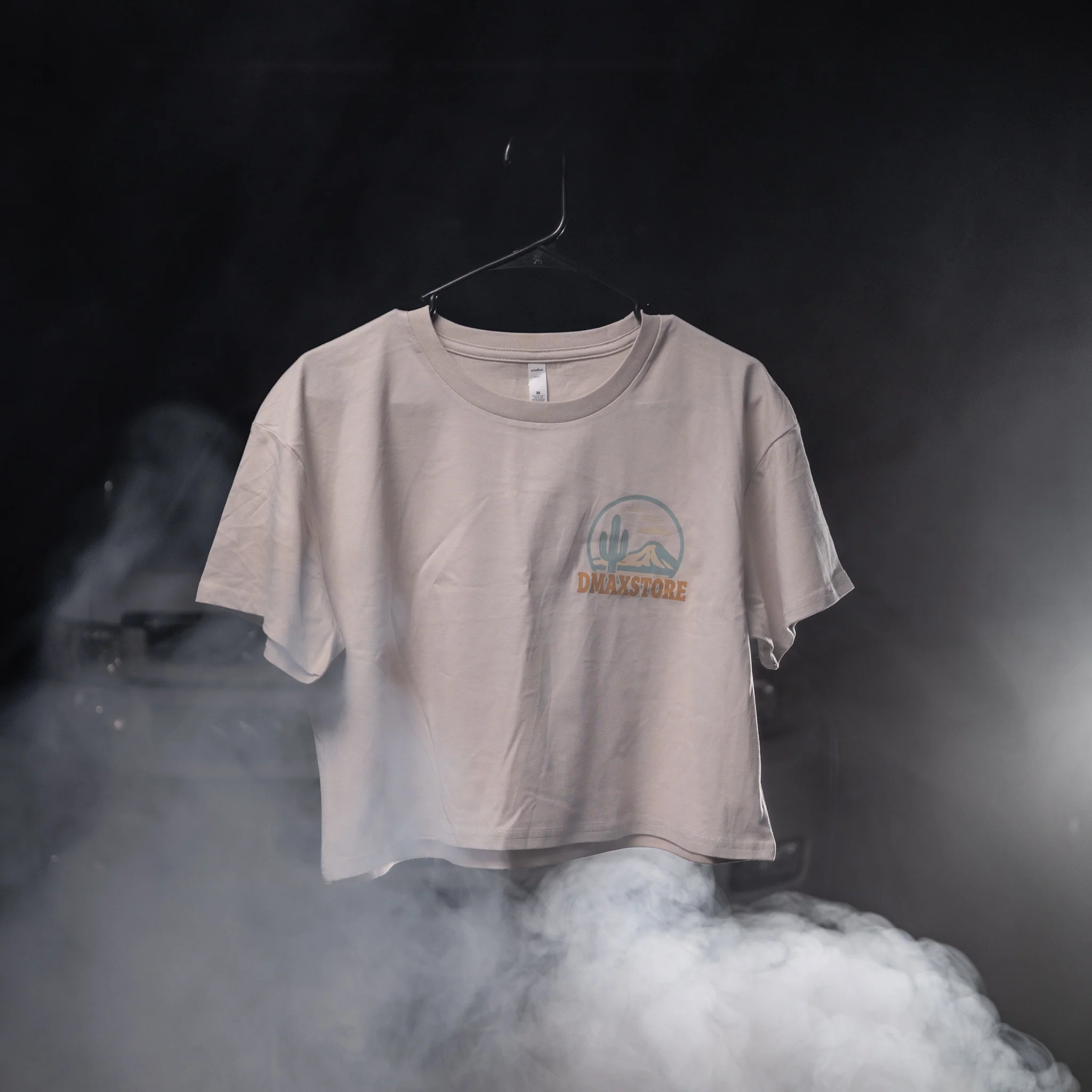 Ladies DmaxStore Desert Crop Top - Image 4