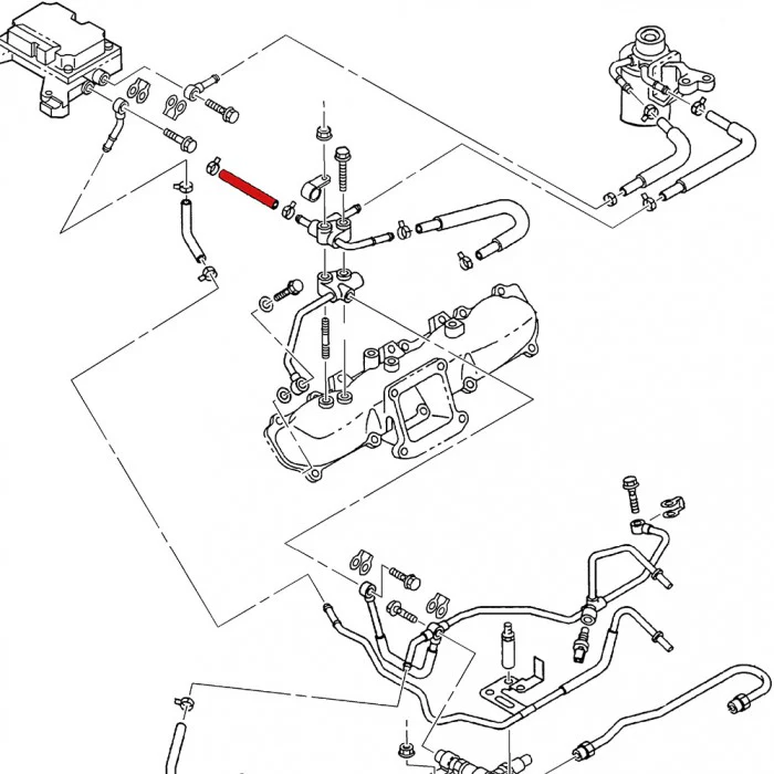 GM Cold Start Fuel Feed Hose, 2001-2004 LB7 - Image 4