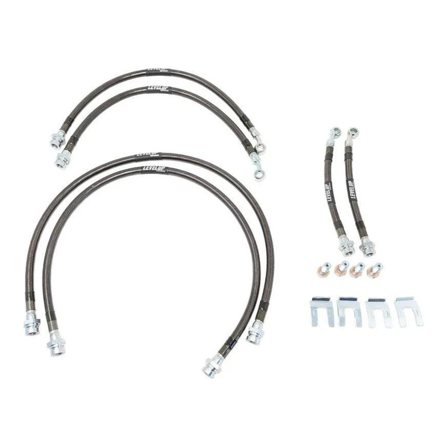 Level Up Suspension Stainless Steel Braided Brake Lines, 2016-2022 LWN