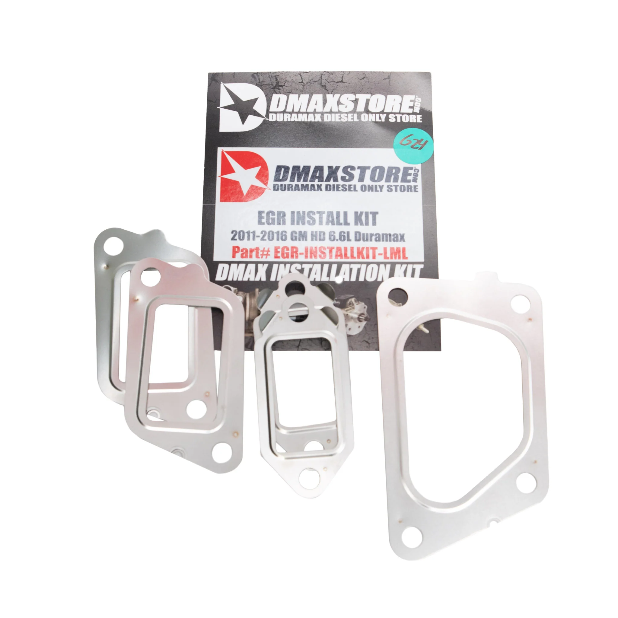 EGR Valve Install Kit, 2011-2016 LML - Image 2