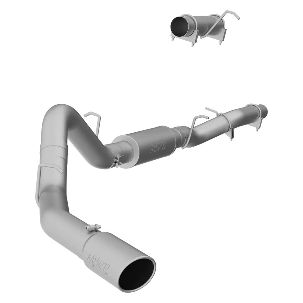 MBRP 4" Armor Plus Cat Back Exhaust, 2006-2007 LBZ