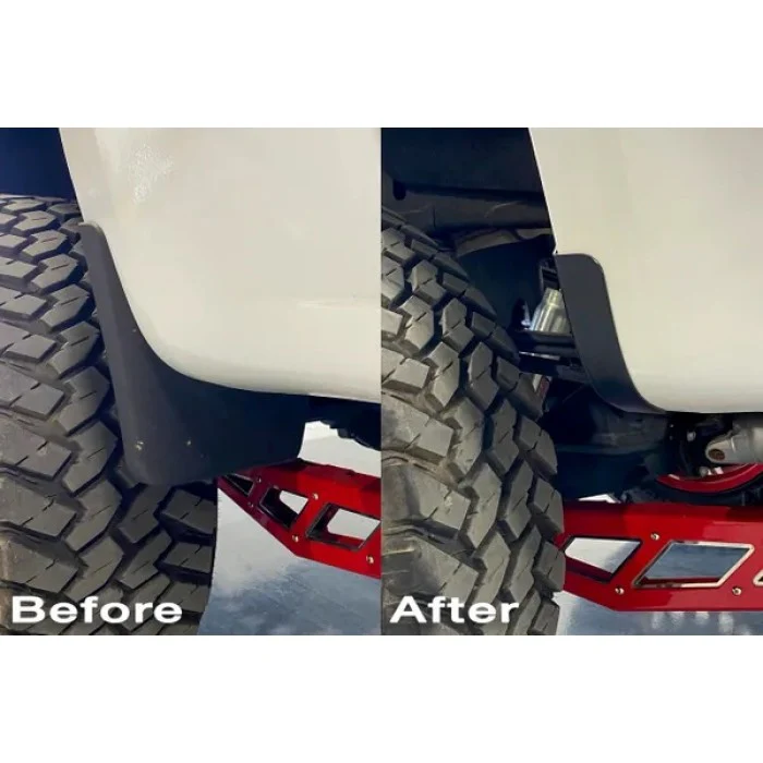 McGaughys Silverado 1500 Mud Flap Delete Caps, 2020-2024 LM2/LZ0 - Image 2