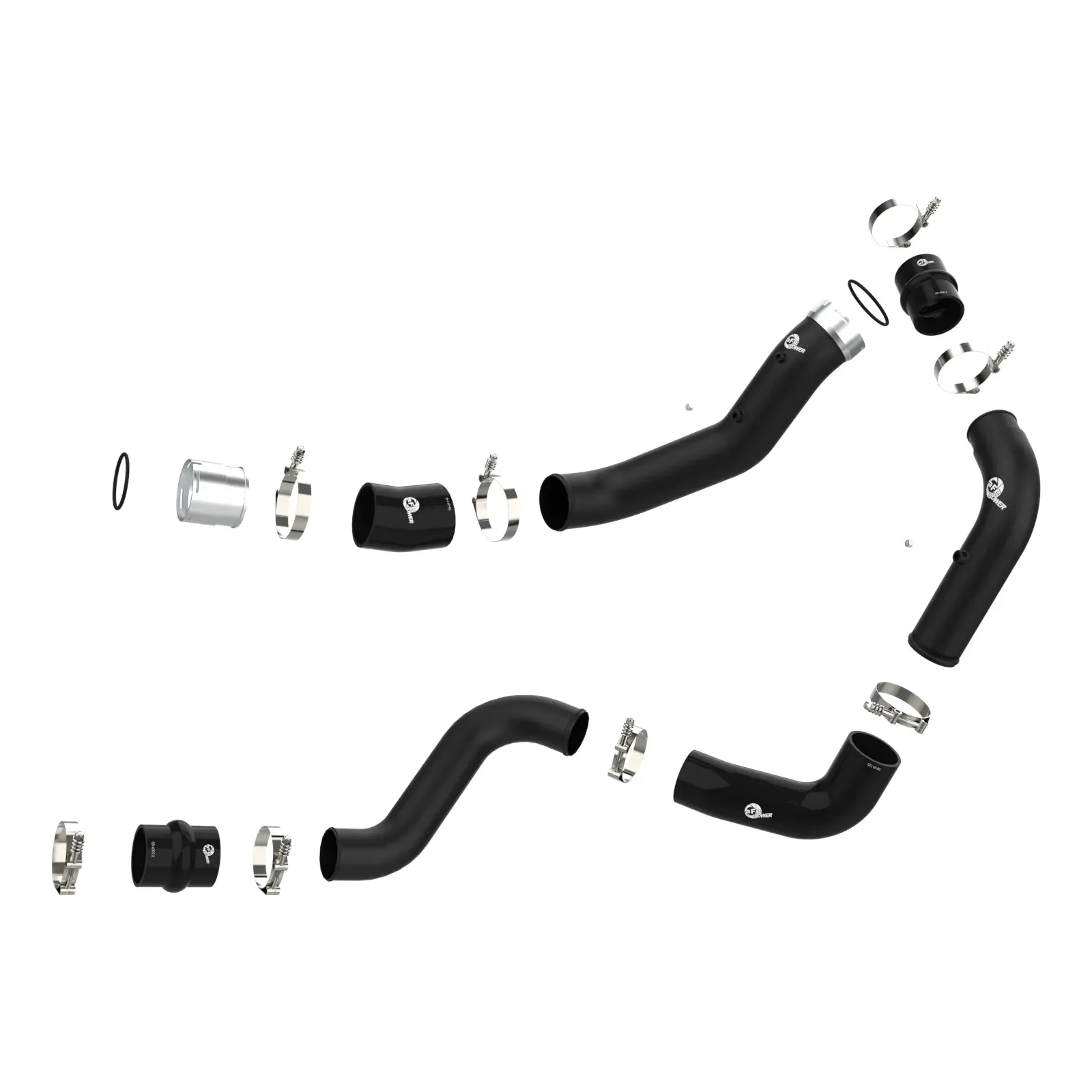 AFE BladeRunner 3" Hot and 3.5" Cold Charge Pipe, 2020-2023 L5P - Image 2