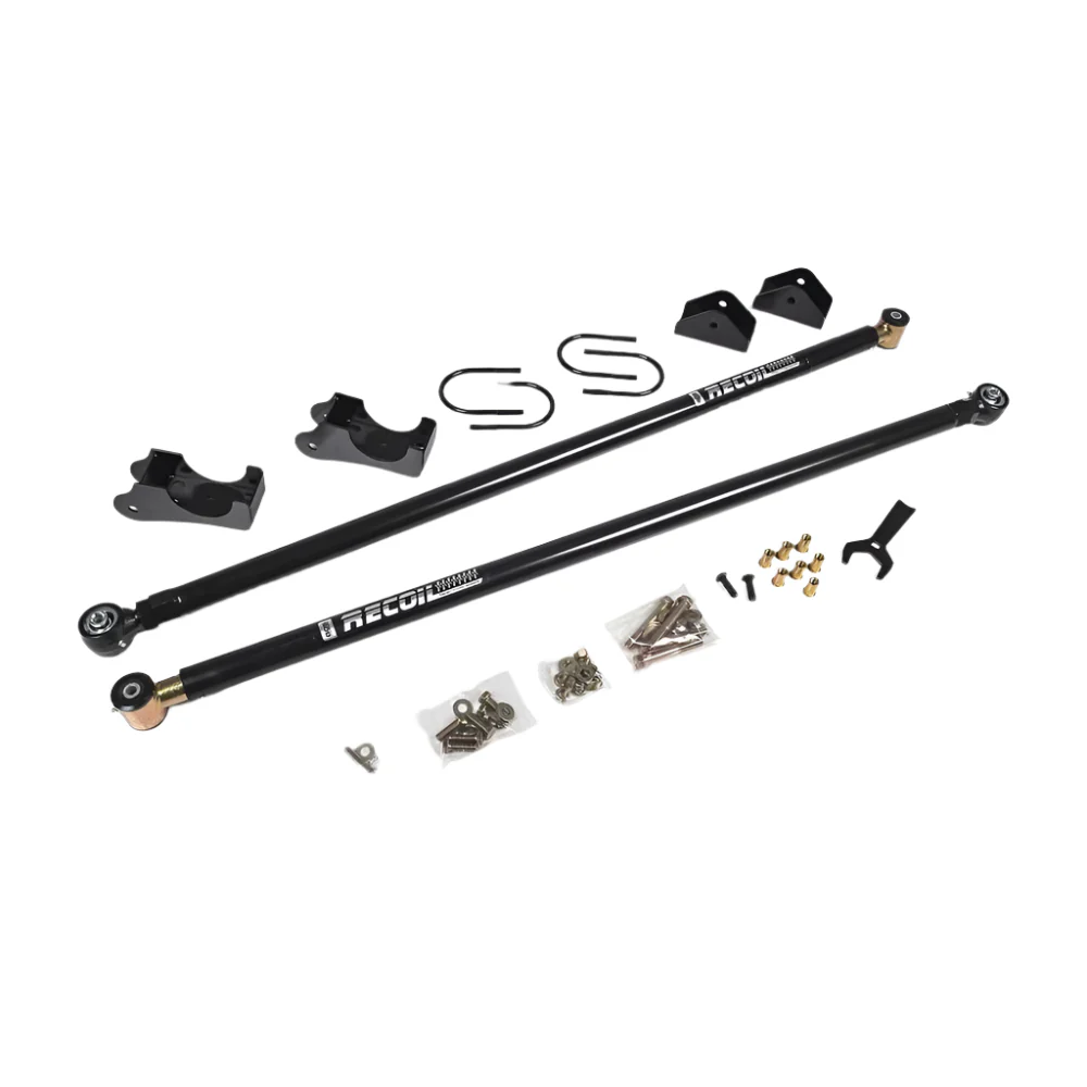 BDS Recoil Traction Bars w/Mounting Kit, 2001-2010 LB7/LLY/LBZ/LMM