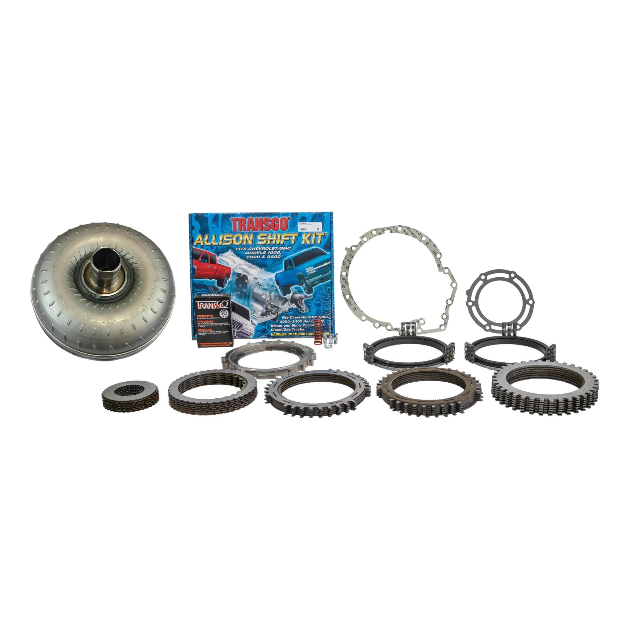 DmaxStore Stage 3 Allison Transmission Kit w/Converter 550HP, 2001-2004 LB7