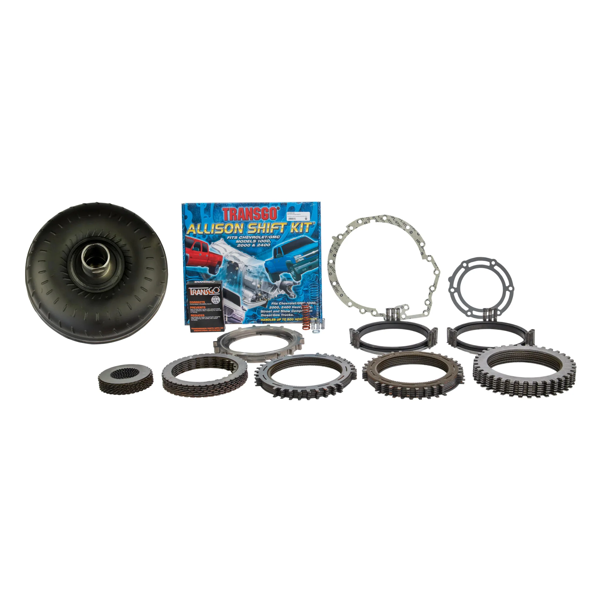 DmaxStore Stage 4 Allison Transmission Kit w/Converter 800HP, 2001-2004 LB7