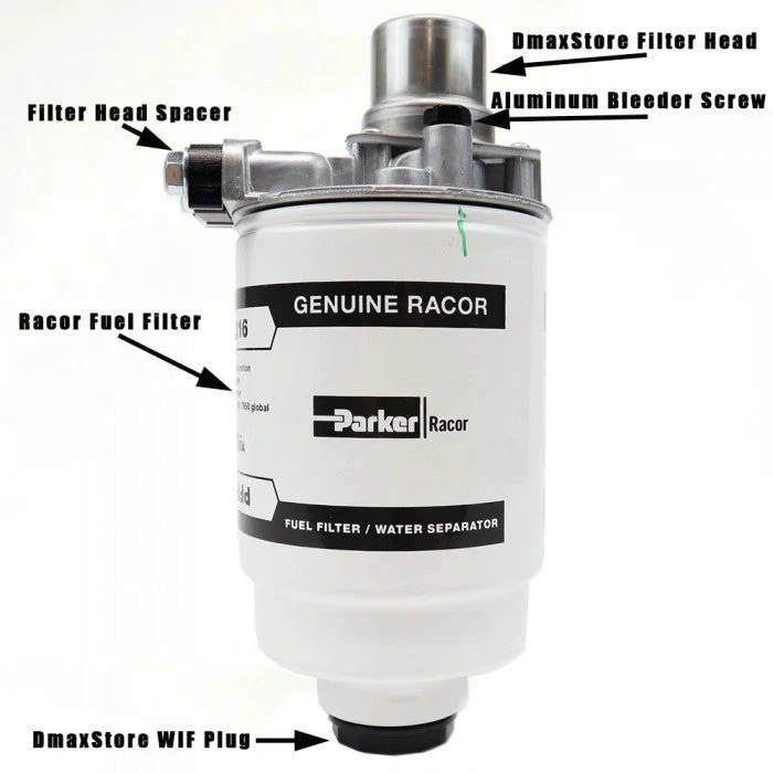 DmaxStore Ultimate Fuel Filter Head Package (Racor), 2001-2016 LB7/LLY/LBZ/LMM/LML