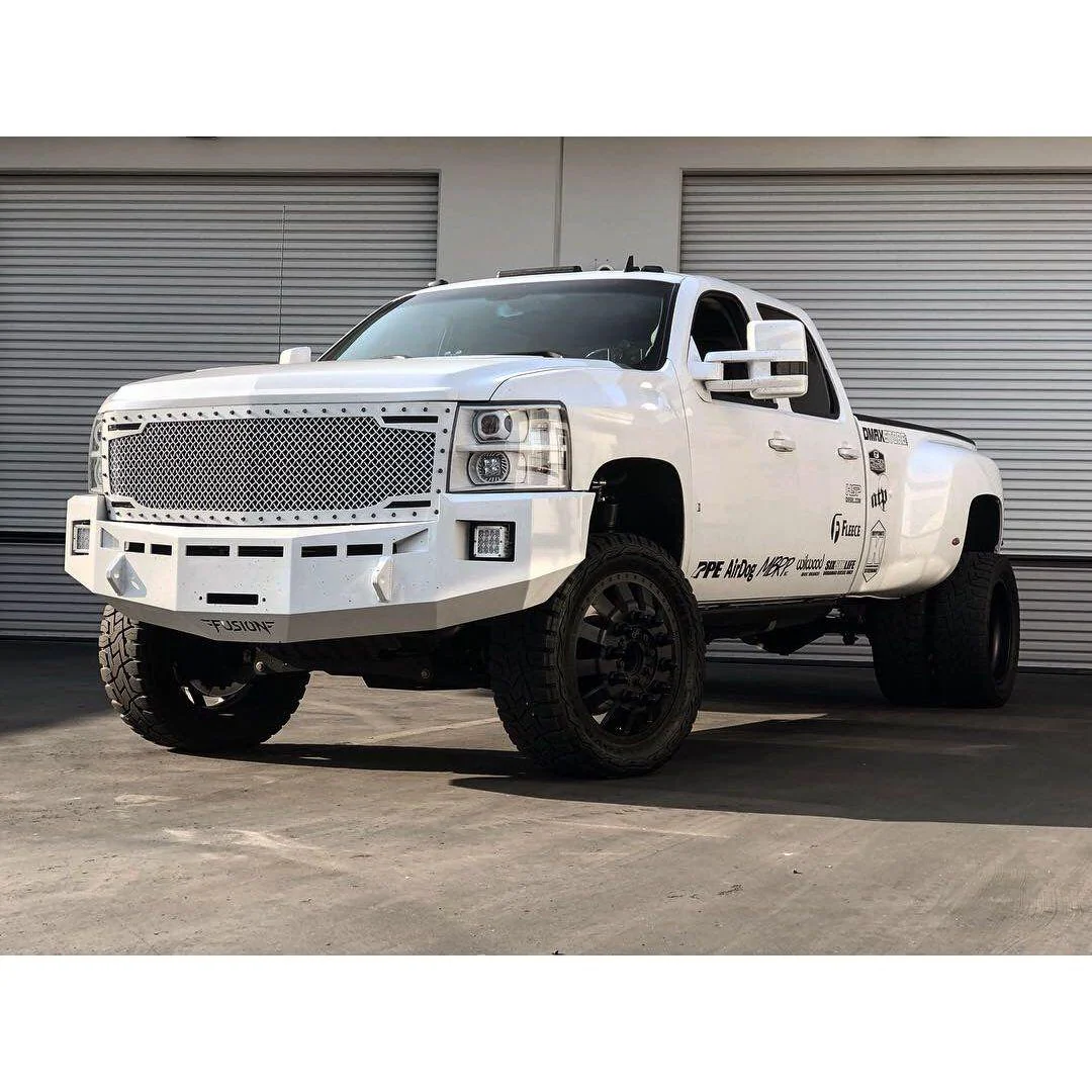 Fusion HD Front Bumper, 2007.5-2010 Silverado LMM
