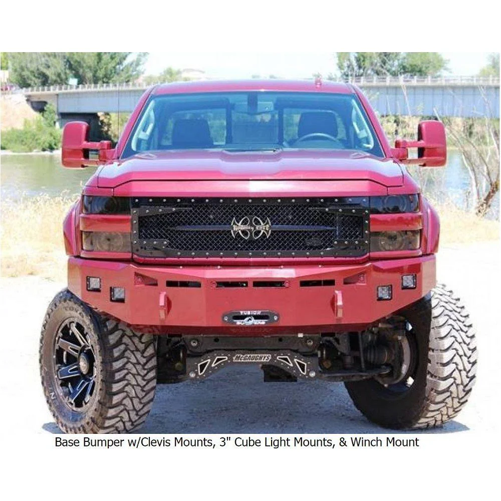 Fusion HD Front Bumper, 2015-2019 Silverado LML/L5P