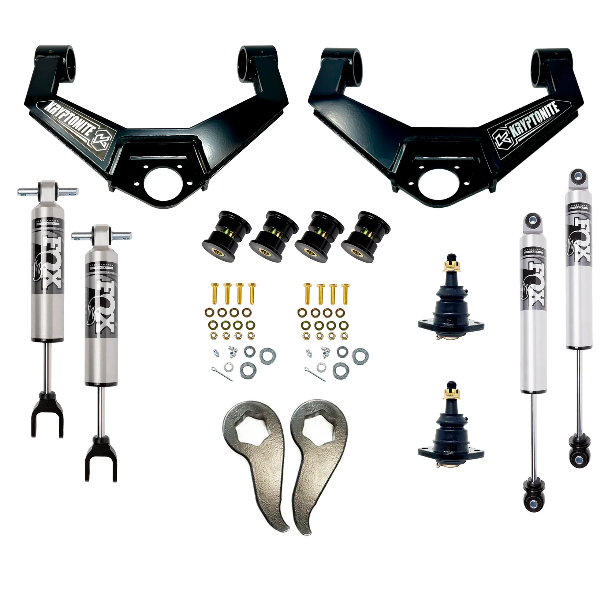 Kryptonite Stage 4 Leveling Kit w/Fox 2.5 IFP, 2020-2025 L5P