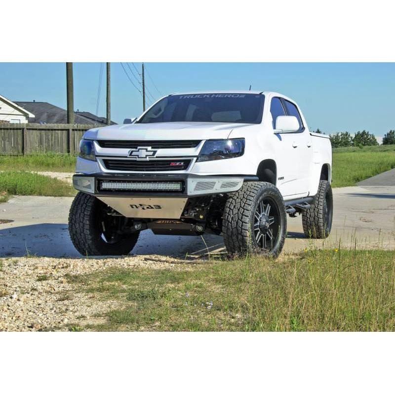 N-Fab M-RDS Radius Pre-Runner Bumper For 30" LED Light Bar, 2015-2017 LWN - Image 2