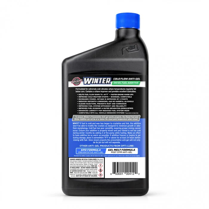 Opti-Lube Winter Blend Quart - Image 3