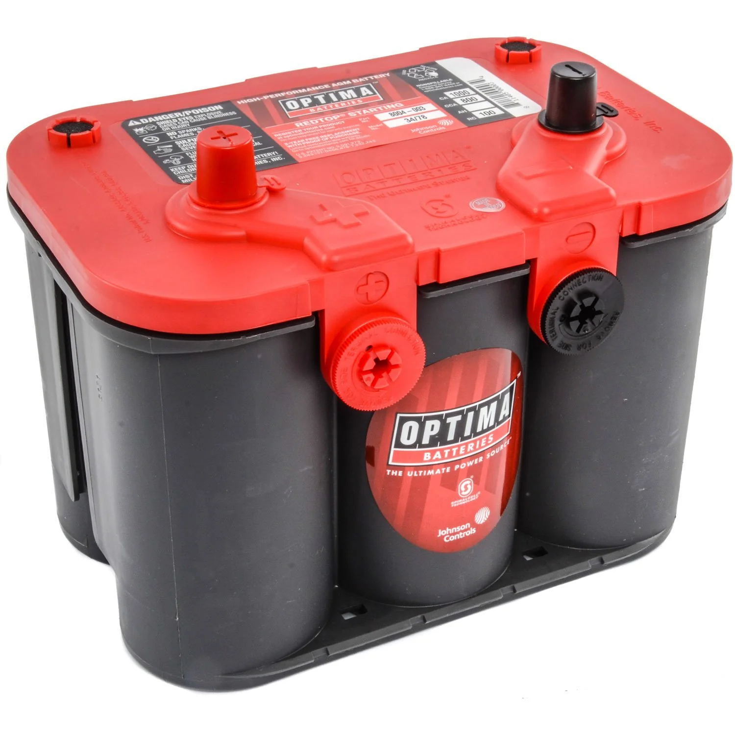 Optima Red Top Battery 9004-003, 2001-2007 LB7/LLY/LBZ - Image 3