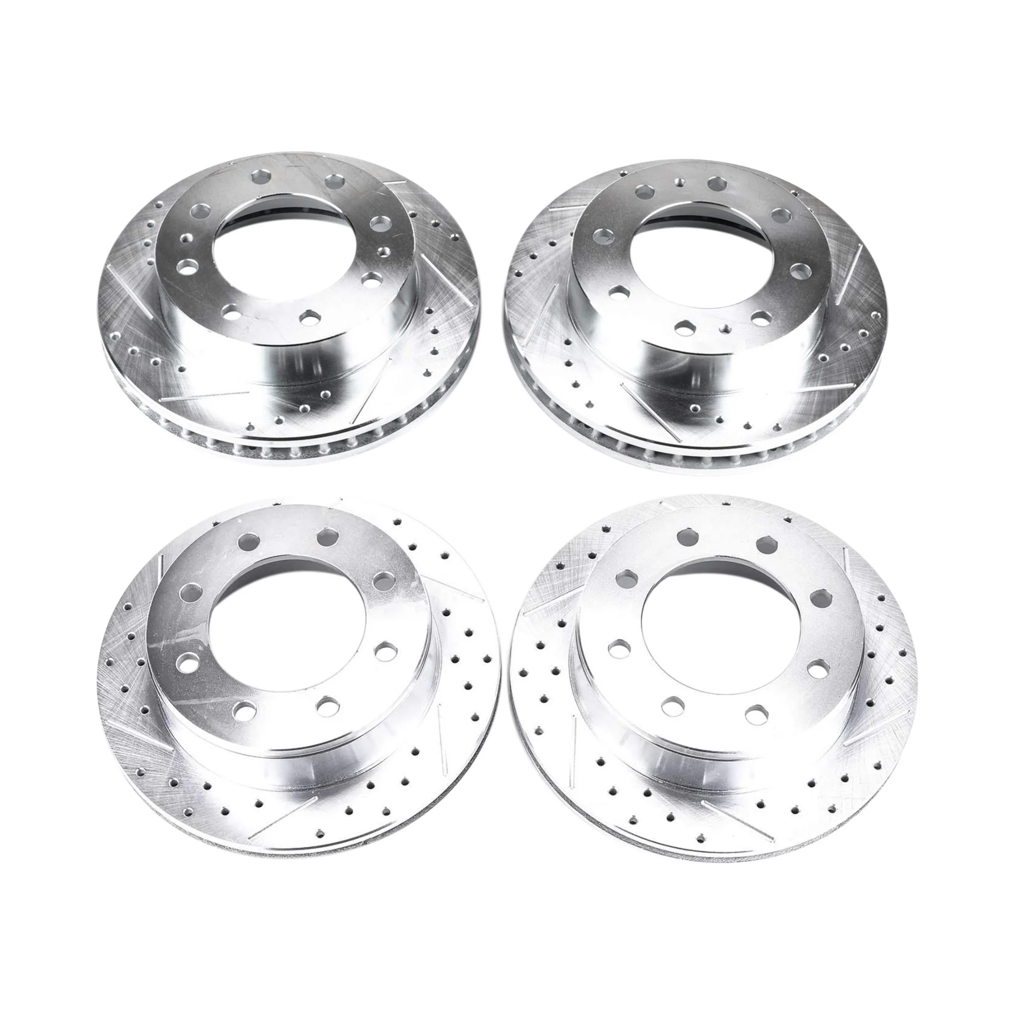 PowerStop D Series Drilled & Slotted Rotors, 2001-2010 LB7/LLY/LBZ/LMM Single Rear Wheel - Image 3