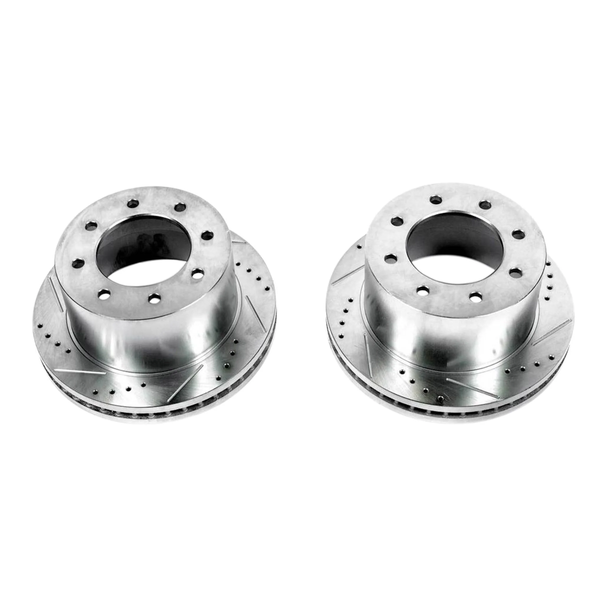PowerStop D Series Drilled & Slotted Rotors, 2011-2019 LML/L5P Dual Rear Wheel - Image 2
