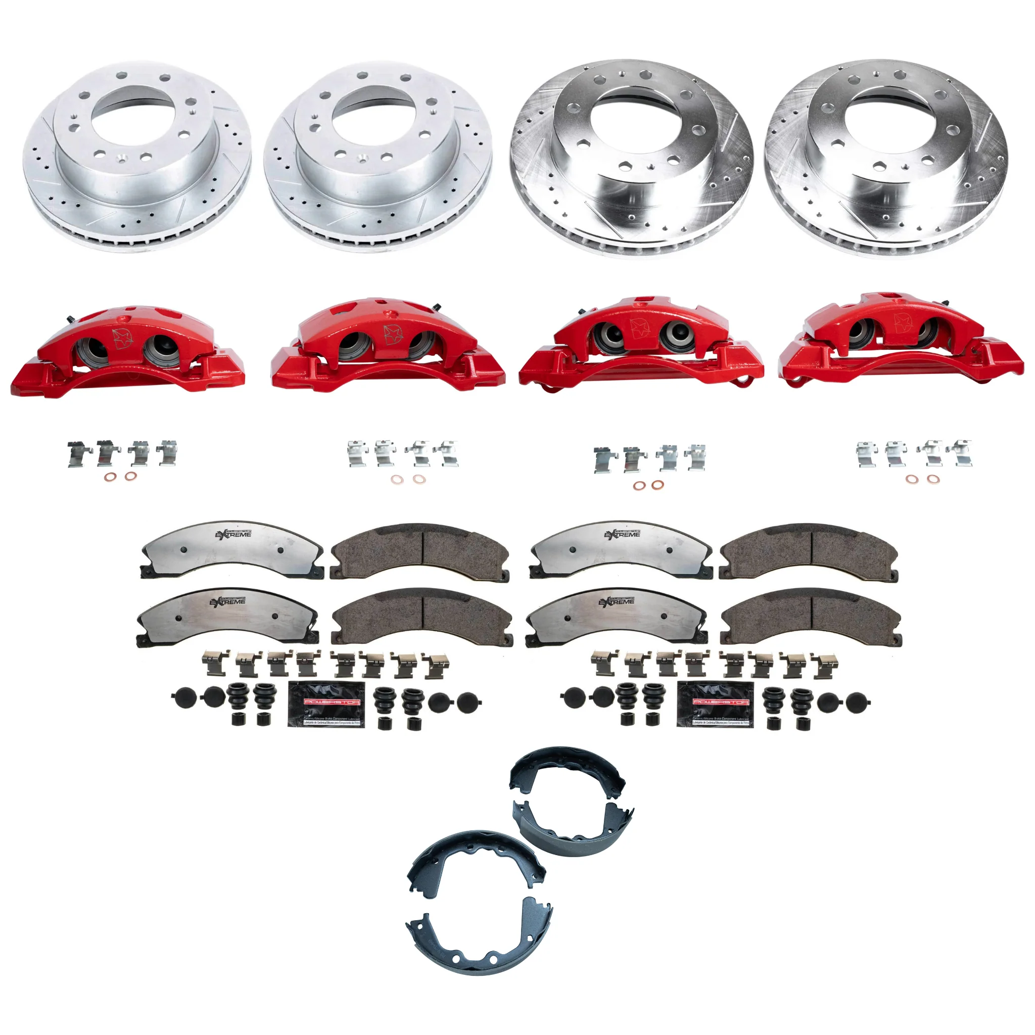PowerStop Performance Brake & Caliper Kit, 2015-2019 LML/L5P Single Rear Wheel - Image 2