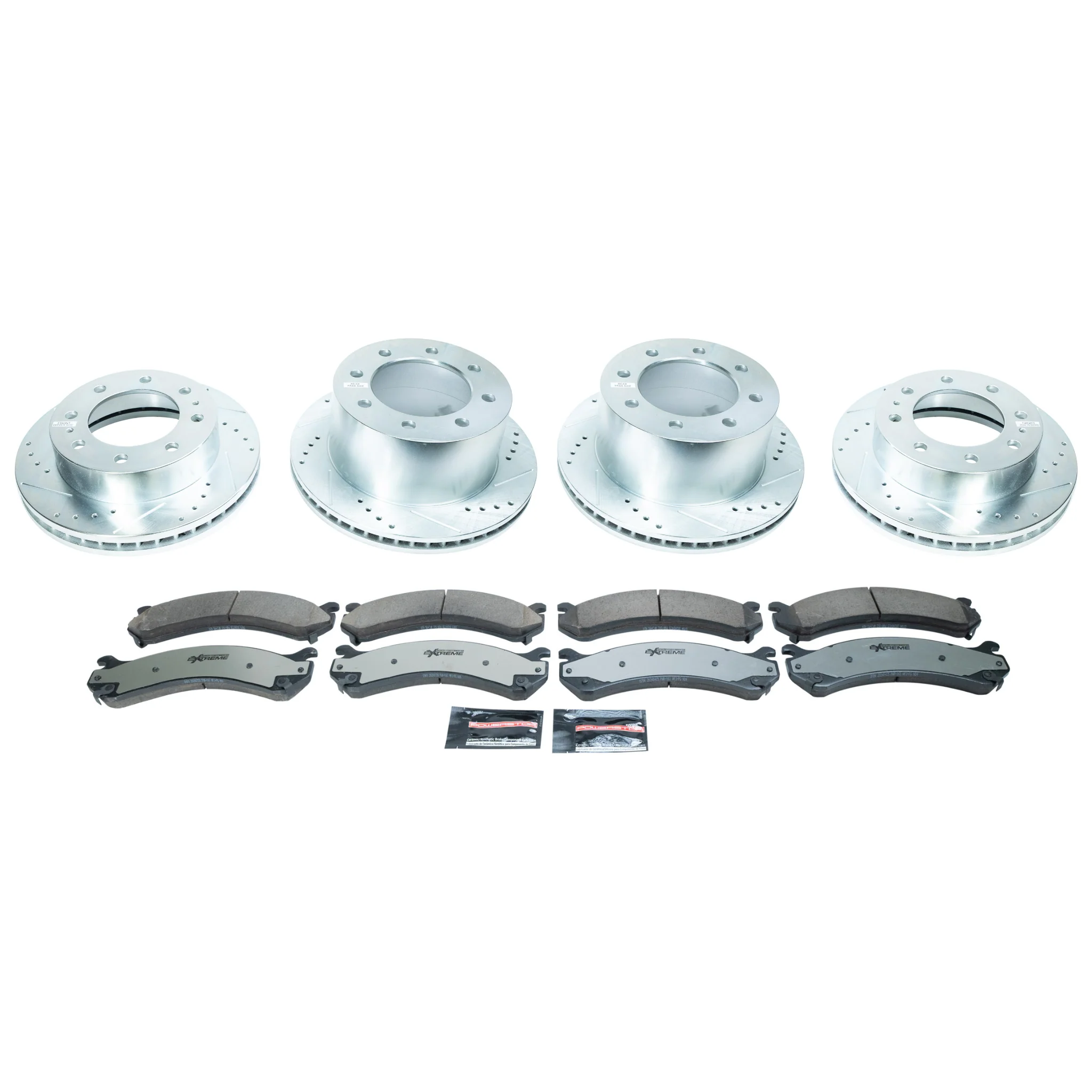 PowerStop Performance Brake & Caliper Kit, 2001-2010 LB7/LLY/LBZ/LMM Dual Rear Wheel - Image 2
